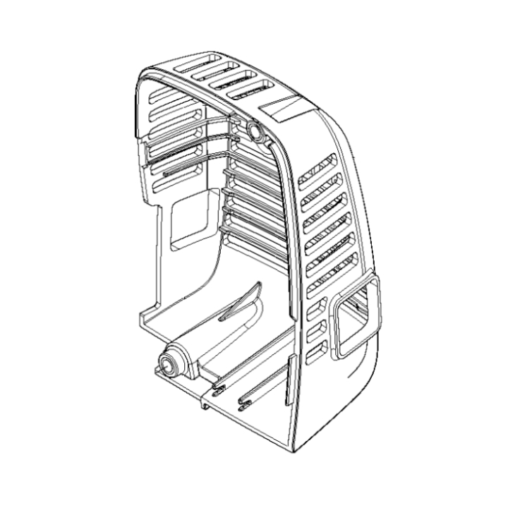 Skydd Ljuddämpare i gruppen Reservdelar Röjsågar / Röjsågar Husqvarna 500-serie / Reservdelar Husqvarna 541RST hos Motorsågsbutiken (5905785-01)