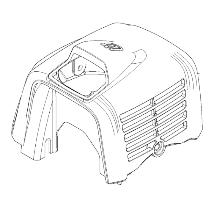 Cylinderkåpa i gruppen Reservdelar Röjsågar / Röjsågar Husqvarna 500-serie / Reservdelar Husqvarna 541RST hos Motorsågsbutiken (5905786-01)