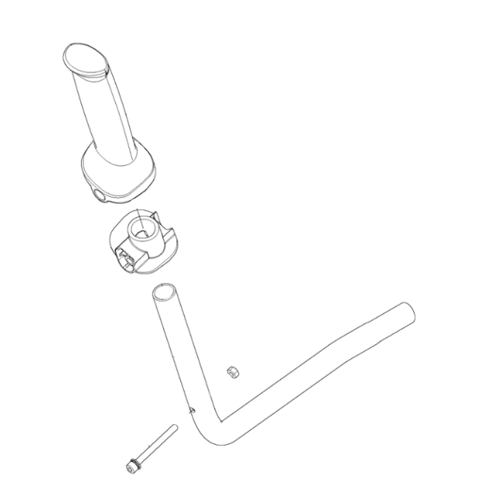 Handtag Komplett i gruppen Reservdelar Röjsågar / Röjsågar Husqvarna 500-serie / Reservdelar Husqvarna 541RS hos Motorsågsbutiken (5905804-02)