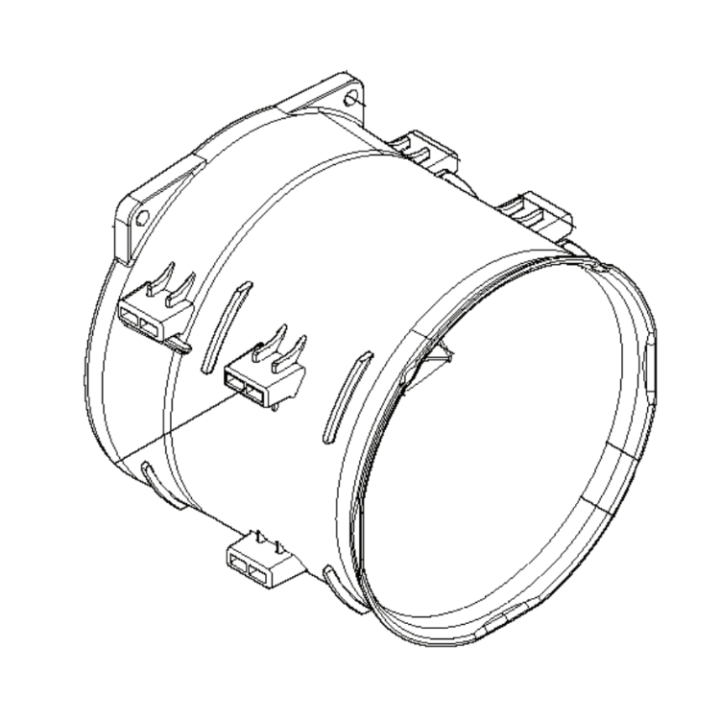 Stator Fan E8 Gen 2 Pa - Gf i gruppen Övriga Reservdelar / Reservdelar Husqvarna Lövblåsare / Reservdelar Husqvarna 120iB hos Motorsågsbutiken (5908182-03)