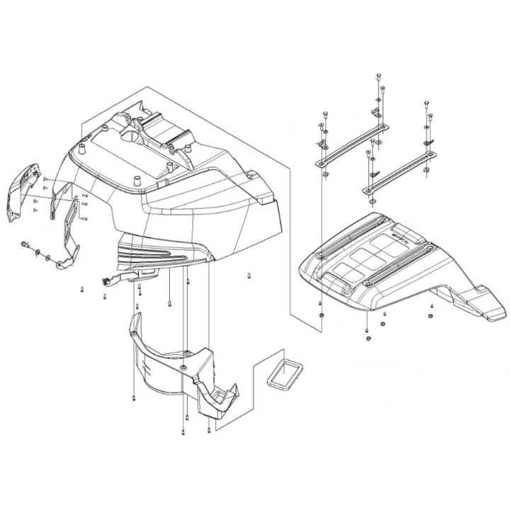 Hood Assy R420Tsx Awd i gruppen  hos Motorsågsbutiken (5909009-01)
