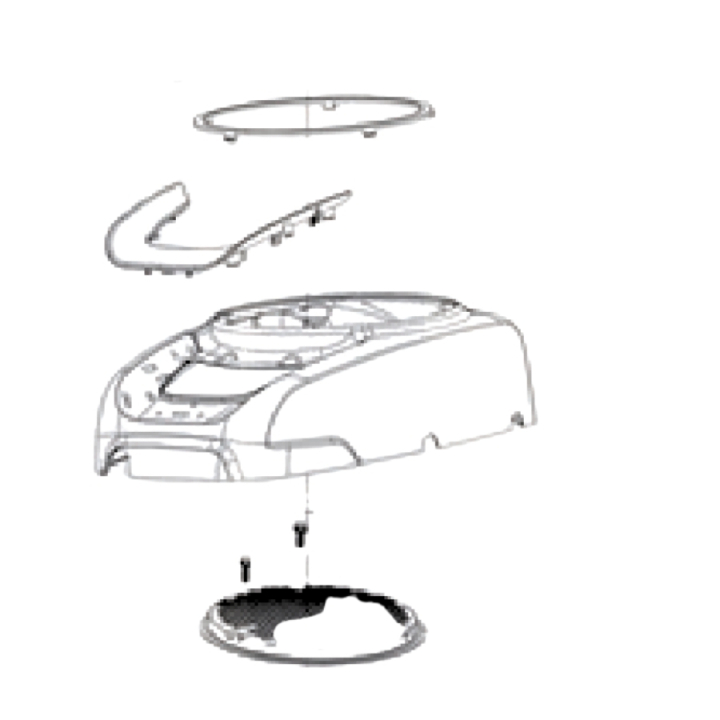 Service Kit Start Cover Kit Us i gruppen hos Motorsågsbutiken (5909048-01)