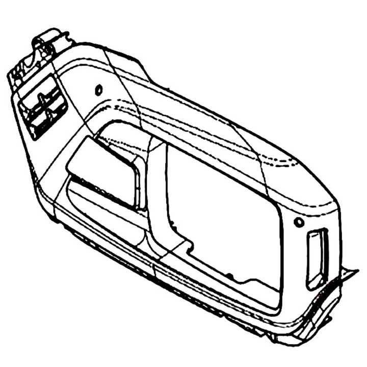 Housing Left i gruppen Övriga Reservdelar / Reservdelar Husqvarna Häcksaxar / Reservdelar Husqvarna 525iHF3 hos Motorsågsbutiken (5914446-02)