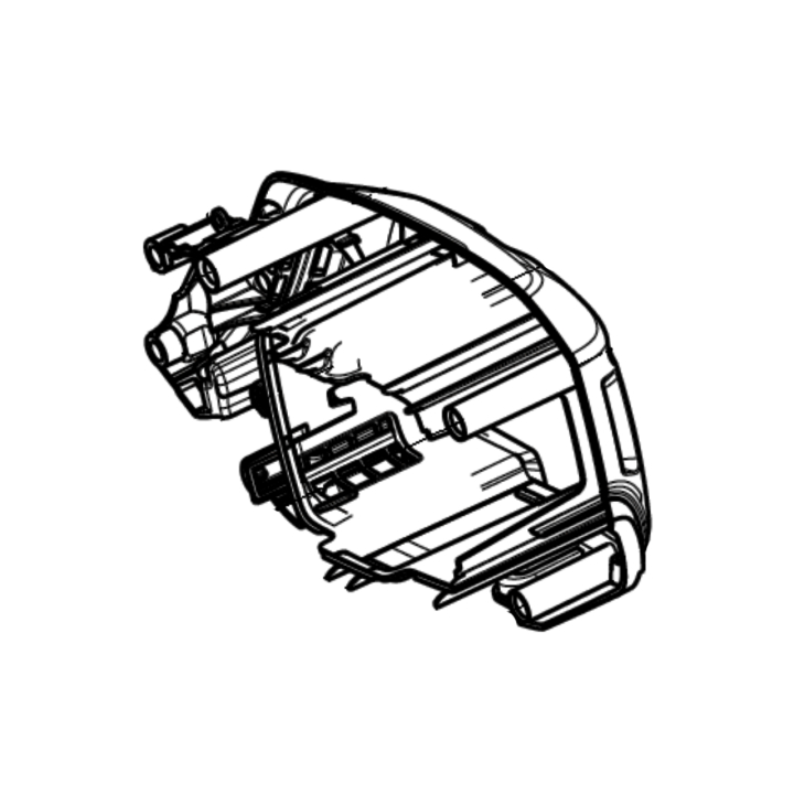 Housing Right i gruppen Övriga Reservdelar / Reservdelar Husqvarna Häcksaxar / Reservdelar Husqvarna 525iHF3 hos Motorsågsbutiken (5914449-01)