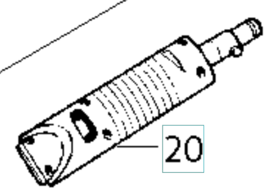 Nozzle Tornado Pr i gruppen Övriga Reservdelar / Reservdelar Husqvarna Högtryckstvättar / Reservdelar Husqvarna PW460 hos Motorsågsbutiken (5926177-07)