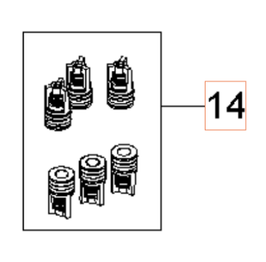 Service Kit Valve System i gruppen Övriga Reservdelar / Reservdelar Husqvarna Högtryckstvättar / Reservdelar Husqvarna PW490 hos Motorsågsbutiken (5926177-12)