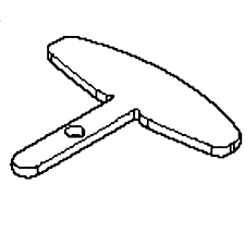 Protection Blade Tip i gruppen Övriga Reservdelar / Reservdelar Husqvarna Häcksaxar / Reservdelar Husqvarna 520iHD70 hos Motorsågsbutiken (5927379-02)
