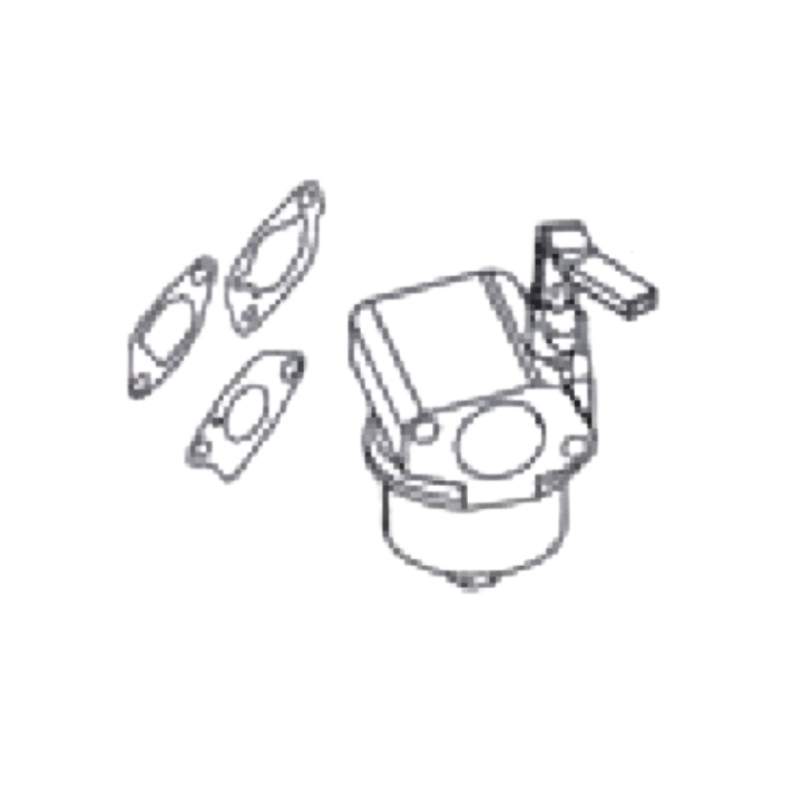 Carburettor L33-2,W/Gaskets,Ep i gruppen Övriga Reservdelar / Reservdelar Husqvarna Jordfräsar / Reservdelar Husqvarna TF224 hos Motorsågsbutiken (5931098-01)