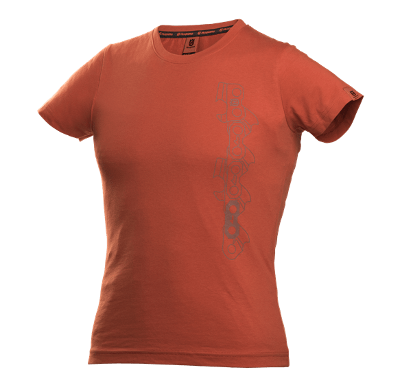 Husqvarna Xplorer T-shirt Kortärmad Bronsorange DAM i gruppen Kläder & Skyddsutrustning / Xplorer Fritidskläder hos Motorsågsbutiken (5932526-46)