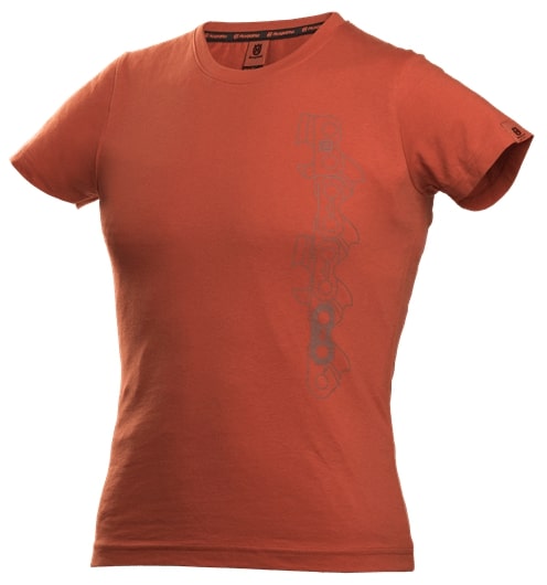 Husqvarna Xplorer T-shirt Kortärmad Bronsorange DAM i gruppen Kläder & Skyddsutrustning / Xplorer Fritidskläder hos Motorsågsbutiken (5932526)