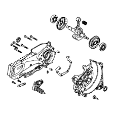 Crankcase Kit i gruppen Övriga Reservdelar / Reservdelar Husqvarna Motorkap / Reservdelar Husqvarna K770 hos Motorsågsbutiken (5932825-05)