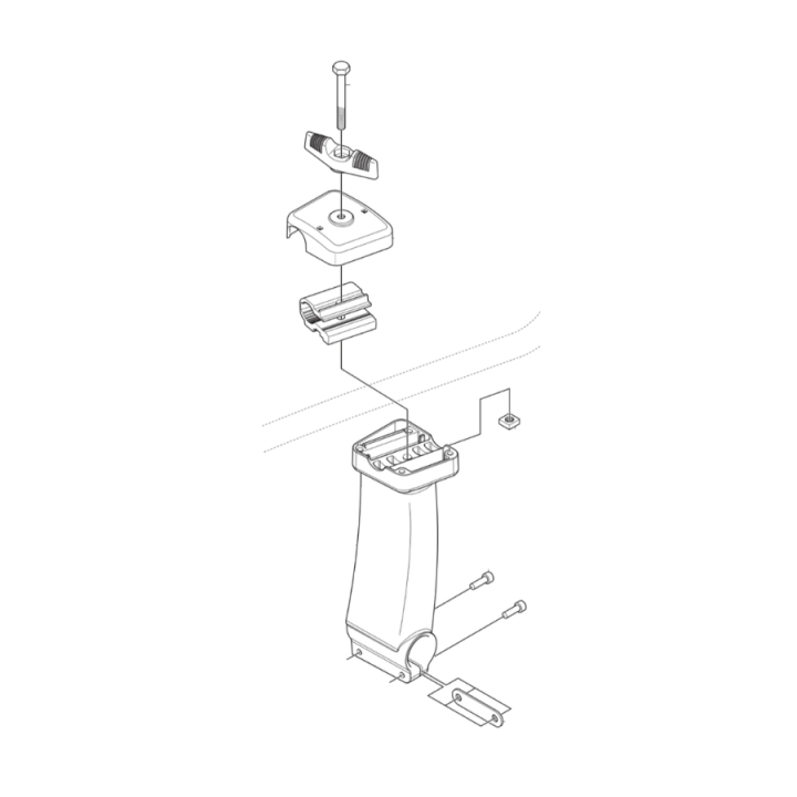 Bracket kit i gruppen Reservdelar Röjsågar / Röjsågar Husqvarna 500-serie / Reservdelar Husqvarna 541RST hos Motorsågsbutiken (5933048-03)