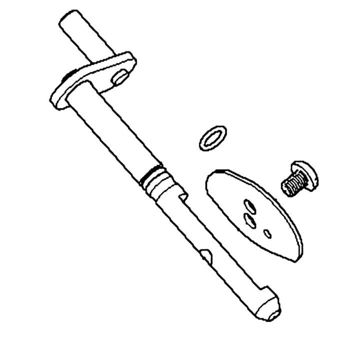 Choke Shaft Kit i gruppen Övriga Reservdelar / Reservdelar Husqvarna Motorkap / Reservdelar Husqvarna K770 hos Motorsågsbutiken (5933100-01)