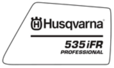 DECAL PRODUCT 535IFR NO CONNEC i gruppen Reservdelar Röjsågar / Röjsågar Husqvarna 500-serie / Reservdelar Husqvarna 535iFR hos Motorsågsbutiken (5933498-04)