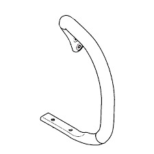 Handtag främre Assy Heat i gruppen Reservdelar Motorsågar / Husqvarna Motorsågar 500-serie / Reservdelar Husqvarna 542i XPG hos Motorsågsbutiken (5939883-04)