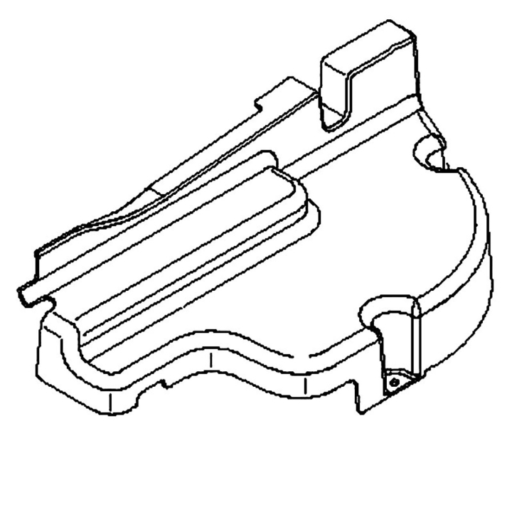 ISOSKYDD 108 CM HÖGER i gruppen  hos Motorsågsbutiken (5940259-01)