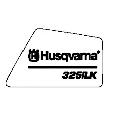 Decal Product 325Ilk i gruppen Reservdelar Röjsågar / Röjsågar Husqvarna 300-serie / Reservdelar Husqvarna 325iLK hos Motorsågsbutiken (5940951-01)