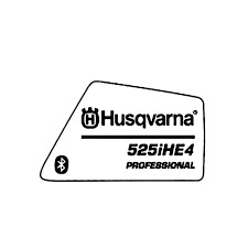 Decal Product 525Ihe4 Bt i gruppen Övriga Reservdelar / Reservdelar Husqvarna Häcksaxar / Reservdelar Husqvarna 525iHE4 hos Motorsågsbutiken (5940951-18)