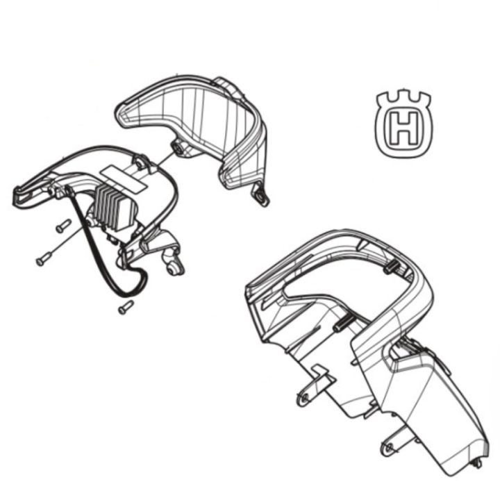 Styrningskåpa Frontdel M, Strå i gruppen  hos Motorsågsbutiken (5947064-01)