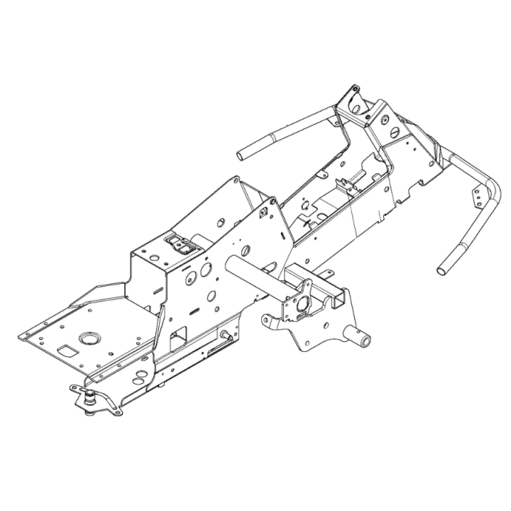 Chassi 2Wd Grå i gruppen hos Motorsågsbutiken (5949214-02)