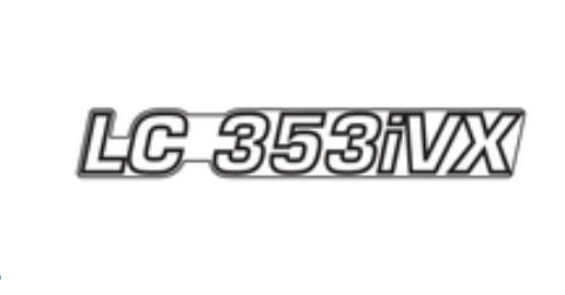 DECAL MODEL DECAL LC353IVX i gruppen  hos Motorsågsbutiken (5950845-01)