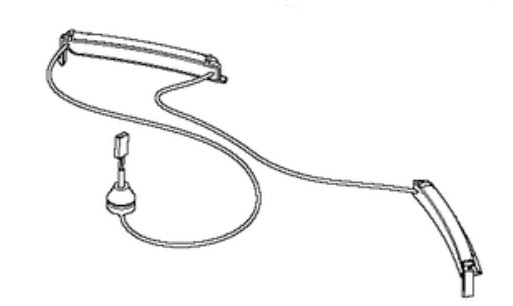 Kablage LED orange till Automower 520 EPOS, 550 EPOS i gruppen  hos Motorsågsbutiken (5953122-02)