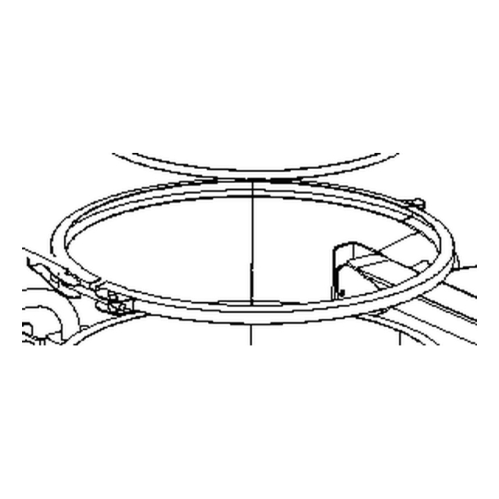 Drum locking ring Ø350 i gruppen Övriga Reservdelar / Reservdelar Damm- & Slamutrustning / Reservdelar Husqvarna DC6000 hos Motorsågsbutiken (5957646-01)