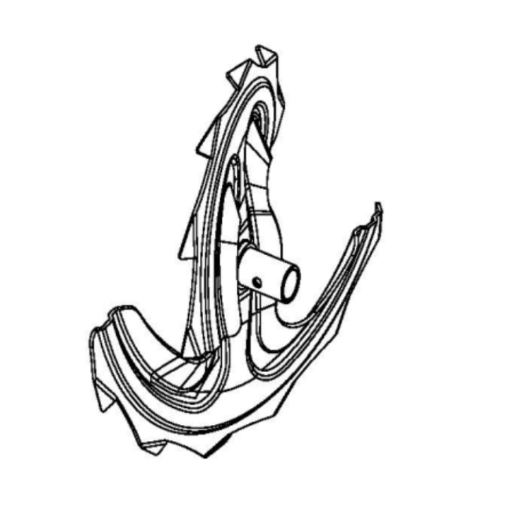 RH AUGER RIBBONS i gruppen Övriga Reservdelar / Reservdelar Husqvarna Snöslungor / Reservdelar Husqvarna ST124 hos Motorsågsbutiken (5959215-03)