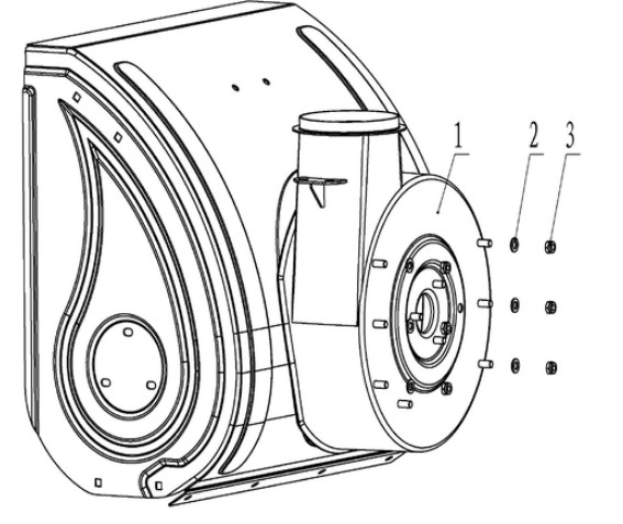 HOUSING WELDMENT i gruppen Övriga Reservdelar / Reservdelar Husqvarna Snöslungor / Reservdelar Husqvarna ST124 hos Motorsågsbutiken (5959243-04)