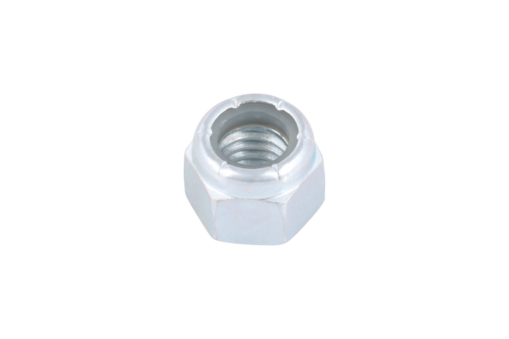 Nut prevail torque hex nut w nonmetal insert 3/8-16 x .564 in st clear zinc i gruppen hos Motorsågsbutiken (5962409-01)