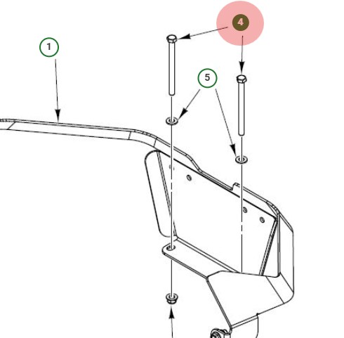 BOLT EXTERNAL HEXAGON HEAD 5/1 i gruppen  hos Motorsågsbutiken (5964355-01)