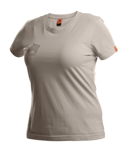 XPLORER T-shirt Kortärmad Beige Dam i gruppen Kläder & Skyddsutrustning / Xplorer Fritidskläder hos Motorsågsbutiken (5967249)