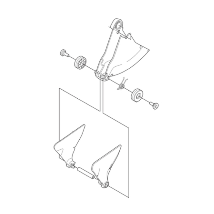 Klingskydd assy spare part i gruppen Övriga Reservdelar / Reservdelar Husqvarna Motorkap / Reservdelar Husqvarna K770 Dry Cut hos Motorsågsbutiken (5968882-06)