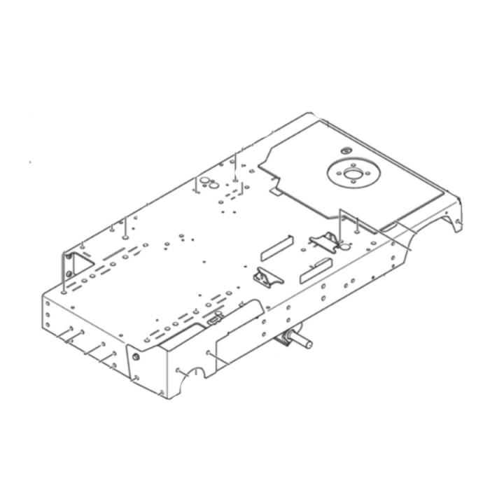 Baseplate large weld assy i gruppen Övriga Reservdelar / Reservdelar Golvsågar / Reservdelar Husqvarna FS 7000 DL hos Motorsågsbutiken (5969093-01)