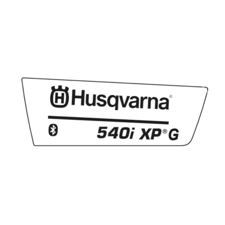 Dekal 540I Xpg (Heat) i gruppen Reservdelar Motorsågar / Husqvarna Motorsågar 500-serie / Reservdelar Husqvarna 540i XPG hos Motorsågsbutiken (5970203-03)