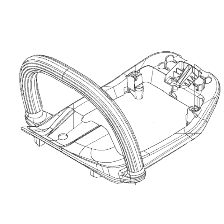 Främre Handtag 522Hd i gruppen Övriga Reservdelar / Reservdelar Husqvarna Häcksaxar / Reservdelar Husqvarna 522HDR75X hos Motorsågsbutiken (5970241-01)