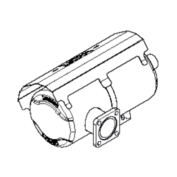 Muffler Muffler 500 Hybrid / P i gruppen  hos Motorsågsbutiken (5970326-01)