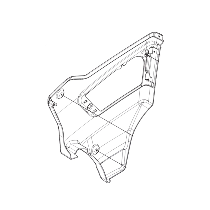 Cover Right P 520Dx/P 525Dx i gruppen  hos Motorsågsbutiken (5972684-02)