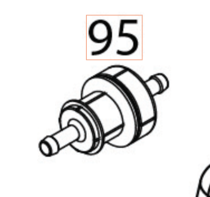 Filter Fuel Filter (Efi) (Sksn i gruppen Övriga Reservdelar / Reservdelar Husqvarna Snöslungor / Reservdelar Husqvarna ST424T hos Motorsågsbutiken (5973606-01)