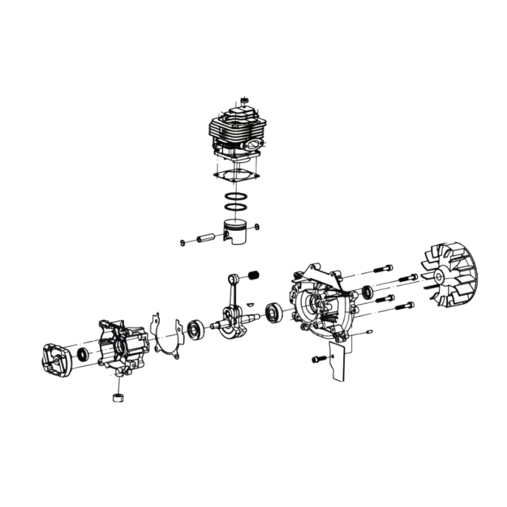 Engine Assy Engine Asm - Mccul i gruppen Reservdelar Röjsågar / Reservdelar McCulloch Röjsågar / Reservdelar McCulloch B33PS+ 4in1 hos Motorsågsbutiken (5975932-01)