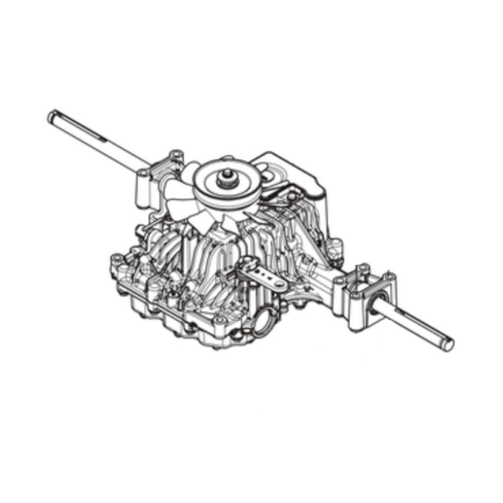 Transmission hydrogear t2 hydrostatic t2-bcbe-3x3c-1ux1 i gruppen hos Motorsågsbutiken (5975983-01)
