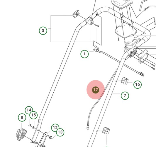 KABEL i gruppen  hos Motorsågsbutiken (5976887-02)
