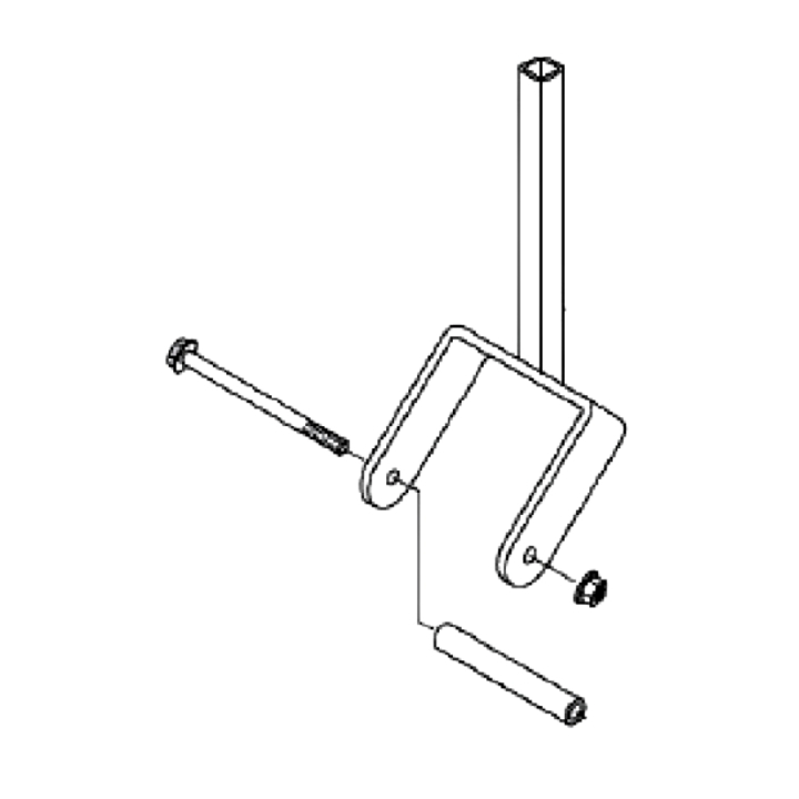 Support Assy Support Of Small i gruppen Övriga Reservdelar / Övrigt / Reservdelar Husqvarna CL400 hos Motorsågsbutiken (5977125-01)