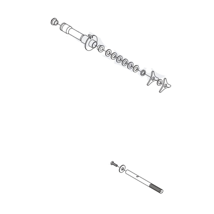 Support Assy Reel Frictioned S i gruppen Övriga Reservdelar / Övrigt / Reservdelar Husqvarna CL400i hos Motorsågsbutiken (5977128-01)