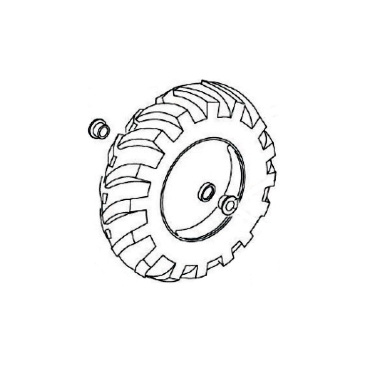 Wheel Kit Left Wheel Kit For C i gruppen Övriga Reservdelar / Övrigt / Reservdelar Husqvarna CL400i hos Motorsågsbutiken (5977132-01)