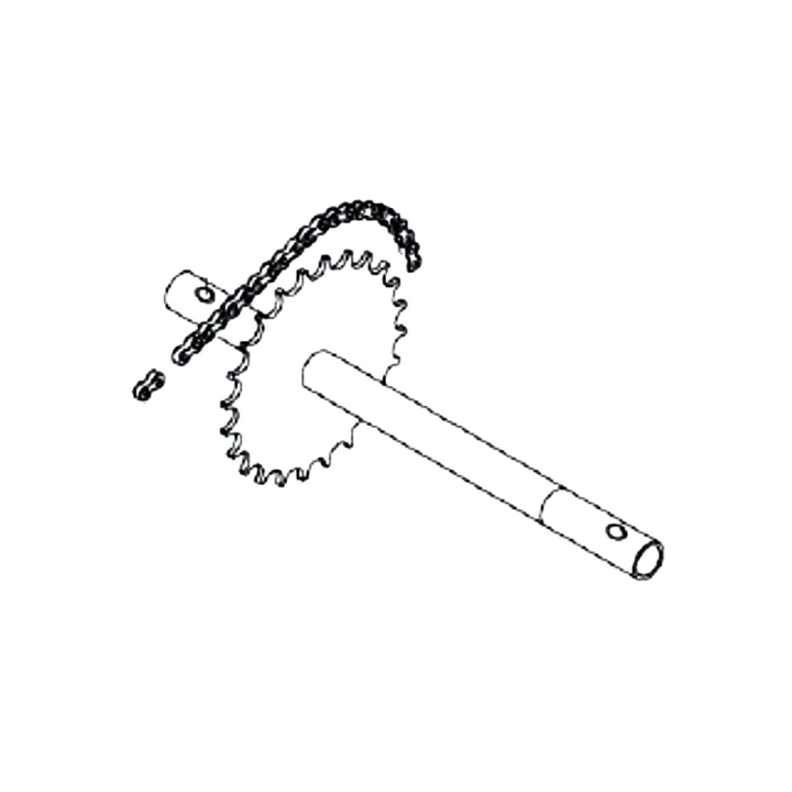 Axle Kit For Cl400 i gruppen Övriga Reservdelar / Övrigt / Reservdelar Husqvarna CL400i hos Motorsågsbutiken (5977135-01)