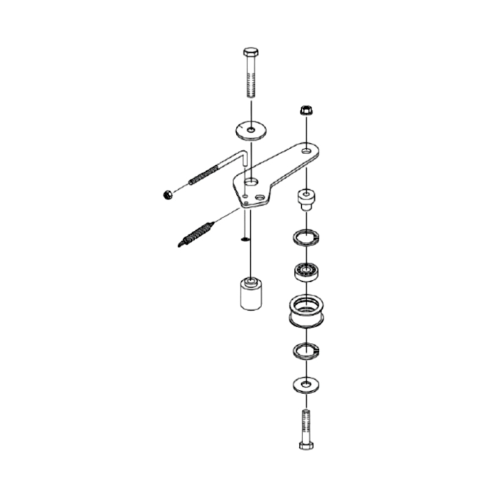Drill Belt Tightener Kit i gruppen Övriga Reservdelar / Övrigt / Reservdelar Husqvarna CL400 hos Motorsågsbutiken (5977202-01)
