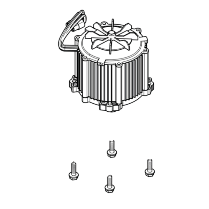 MOTOR ASSY BLDC 1500W WITH COM i gruppen  hos Motorsågsbutiken (5977575-03)