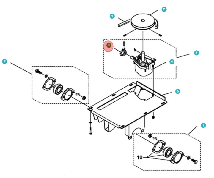 Pinion i gruppen hos Motorsågsbutiken (5977640-01)