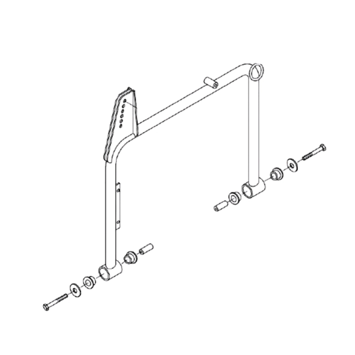 Handlebar Assy i gruppen Övriga Reservdelar / Övrigt / Reservdelar Husqvarna CL400 hos Motorsågsbutiken (5978162-01)